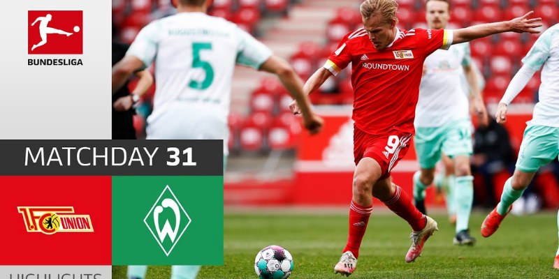 Kèo Nhà Cái Trận Union Berlin vs Werder Bremen, 20h30 ngày 03/05: Phân Tích Chi Tiết 3 Union Berlin vs Werder Bremen